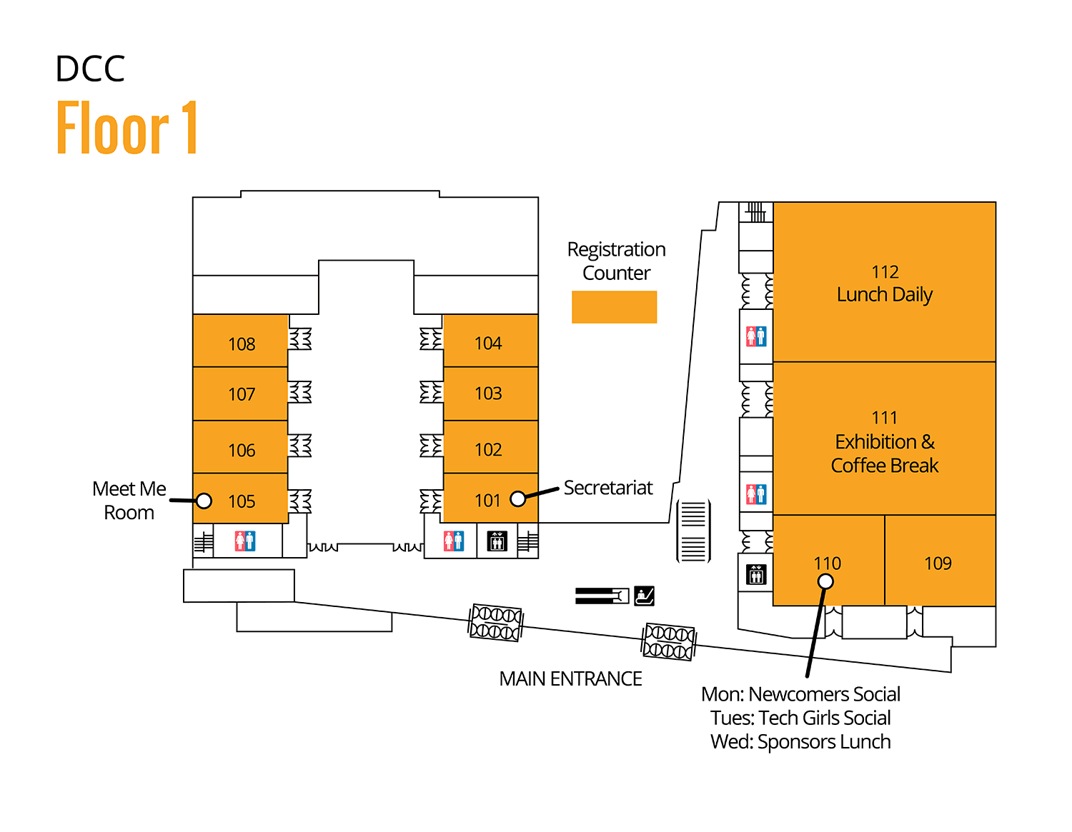 APRICOT 2019 Floorplans - Floor 1